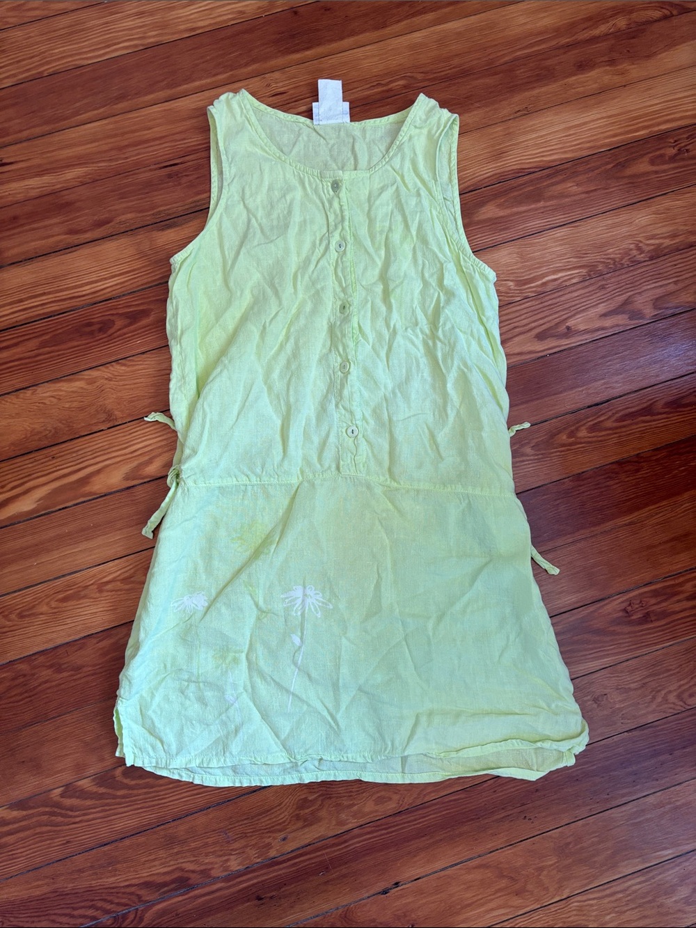 Light Green Linen Dress